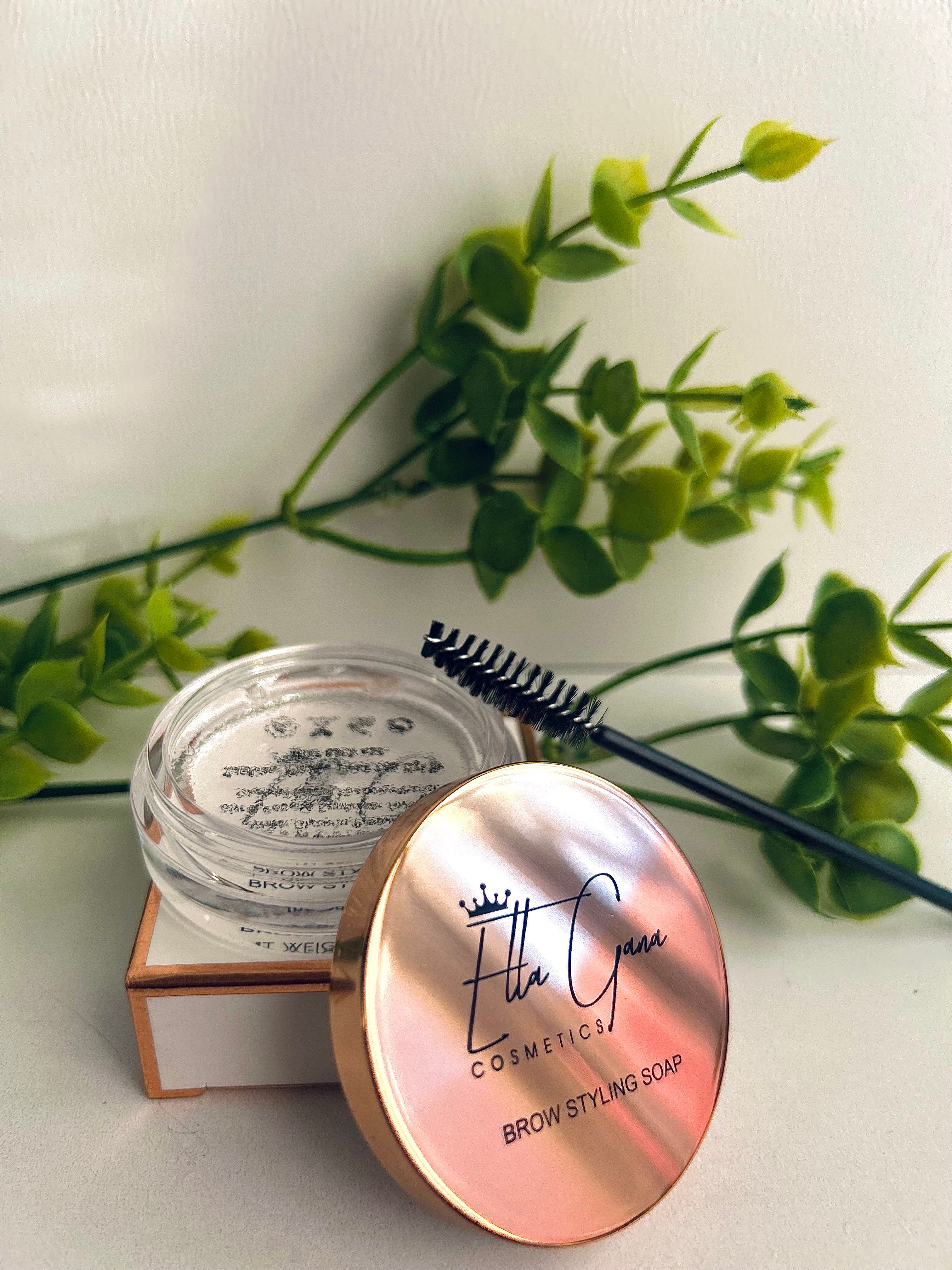 Eyebrow styling soap/gel