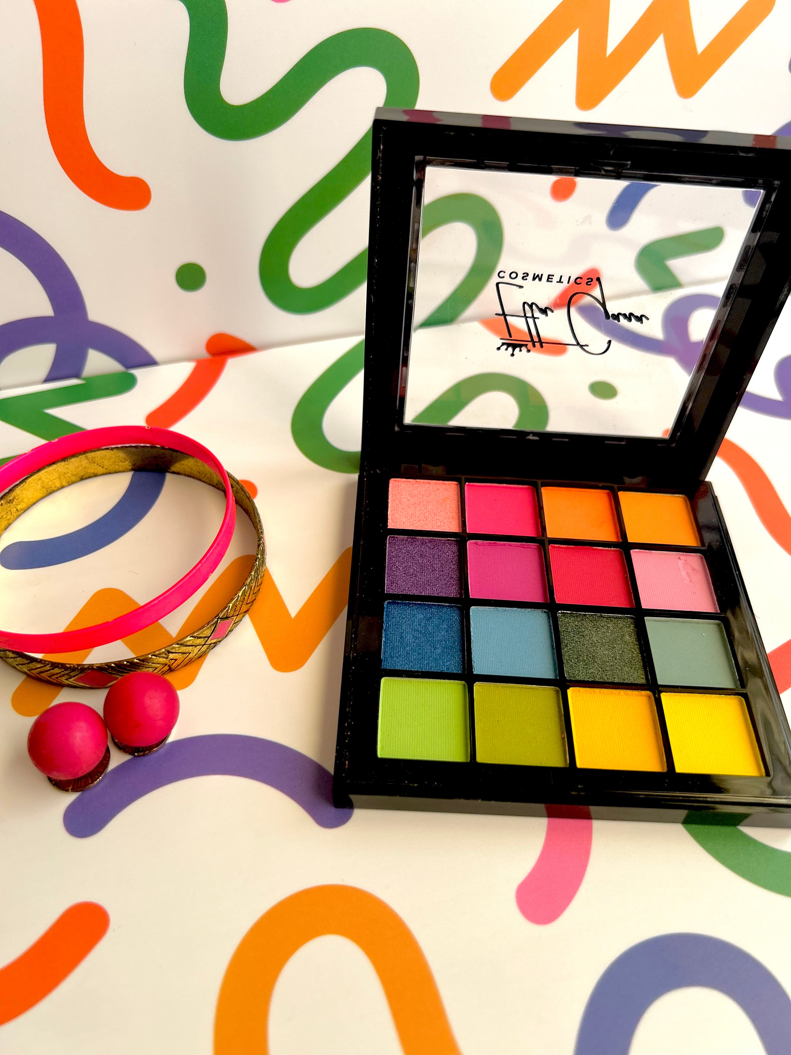 Spring eyeshadow palette