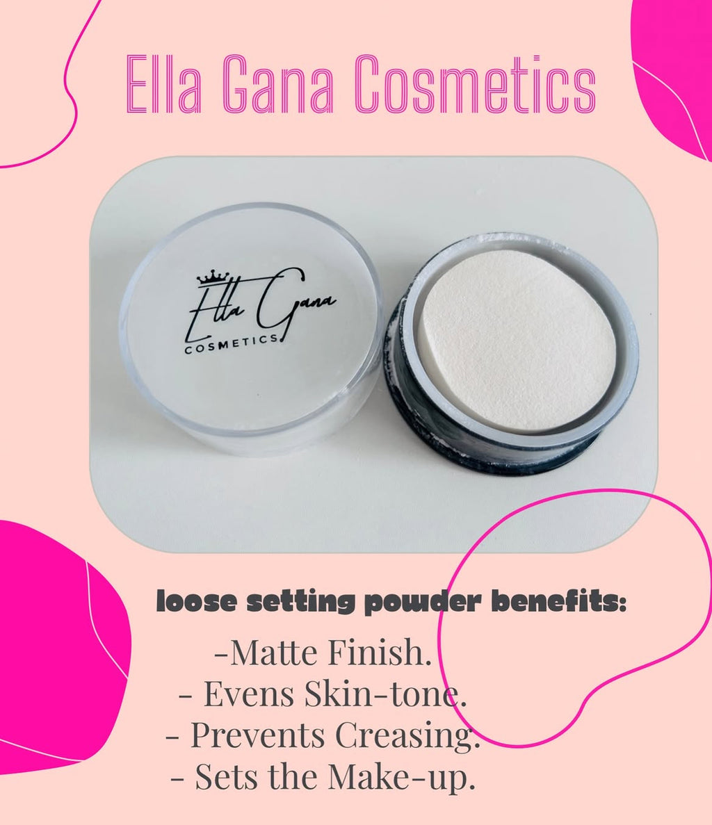 Loose setting powder